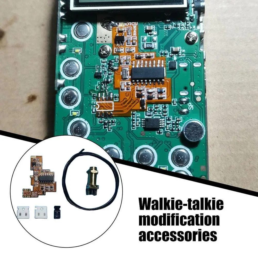 

For Quansheng K5/K6 to install S14732 soft board FPC ,modify HF shortwave full-band reception/single sideband reception module