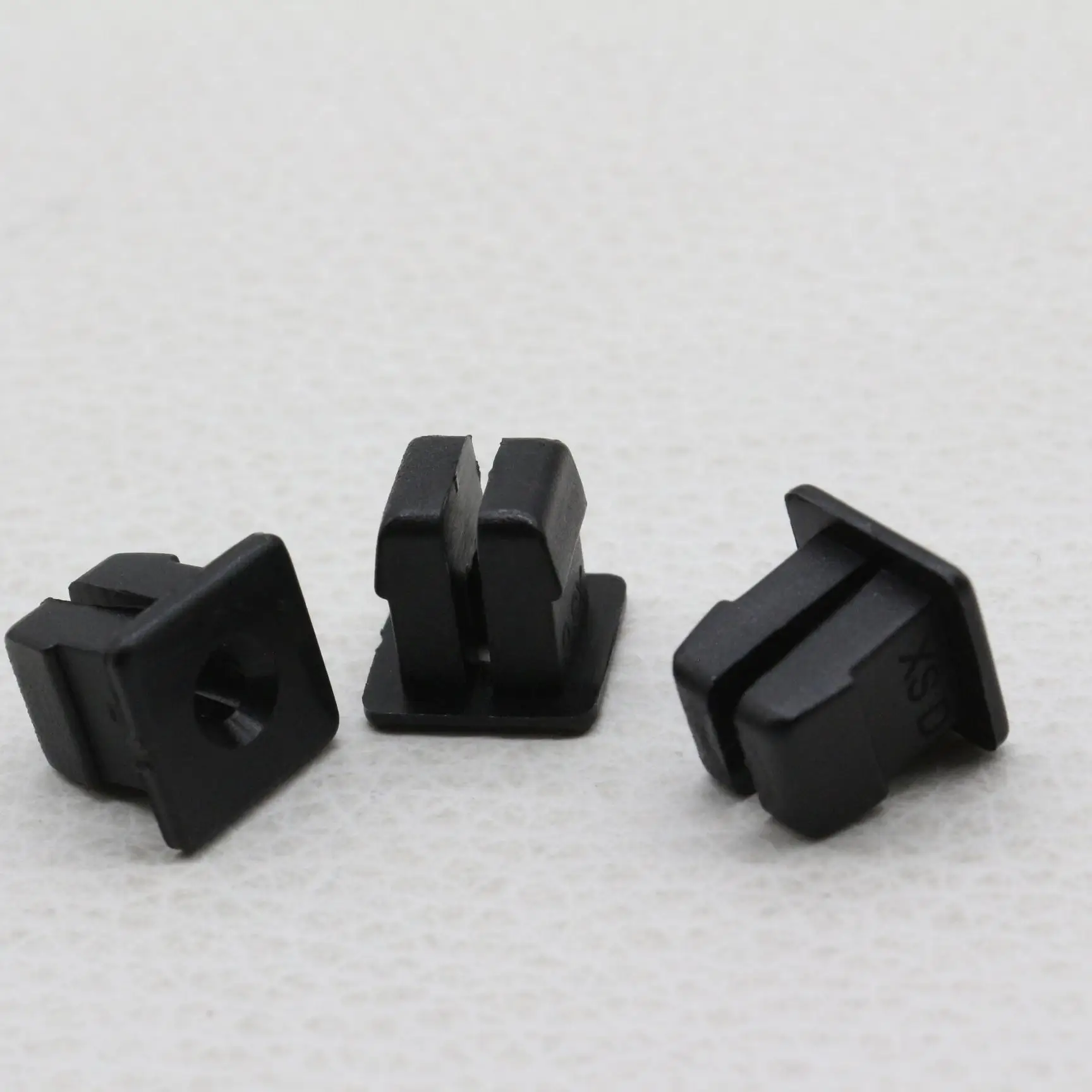 20 pcs Locking Nut Fastener Retainer Clips Fit For GM 16503329 Nylon Black #6 Screw 3/8