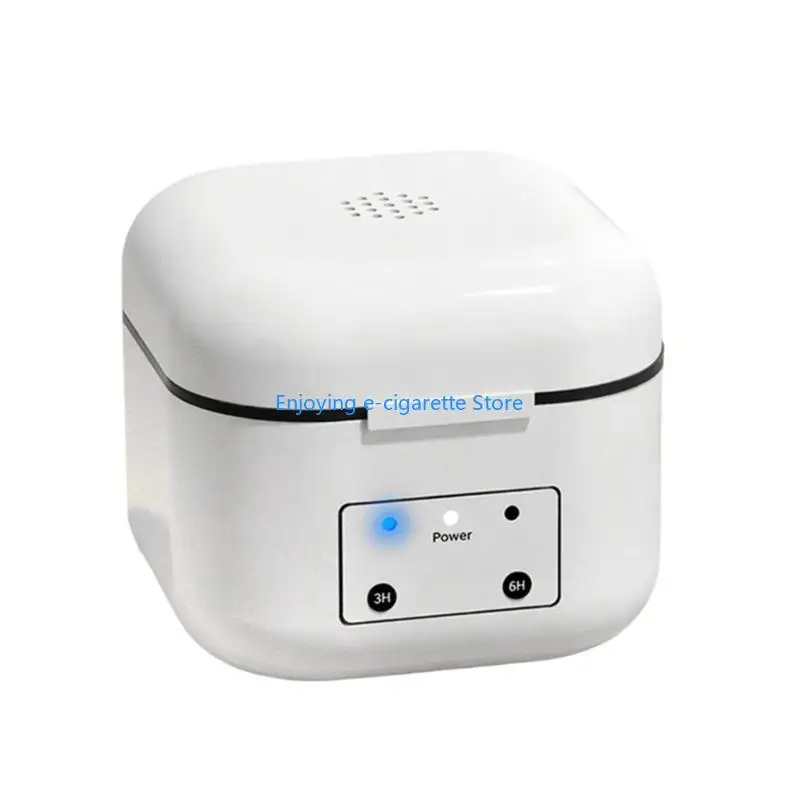 USB Warm Air Storage Box for In Ear Monitors, Moisture Reducing Drying Case with Three Hour and Six Hour Cycles and Cable