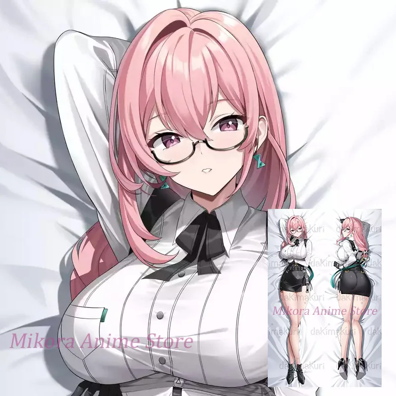 Dakimakura Tsukishiro Yanagi Zenless Zone Zero Anime Marinade Body Pillow Cover Double-Sided Print Life-Size Pillowcase Gift