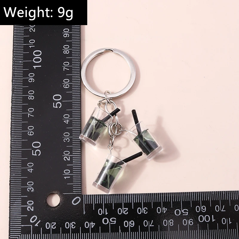 Mode Simulation Zigarette Schlüssel bund 3d Lebensmittel Schlüssel ring Anhänger für Schlüssel halter Männer Frauen Tasche Dekor DIY Schmuck Geschenk – Detail 2