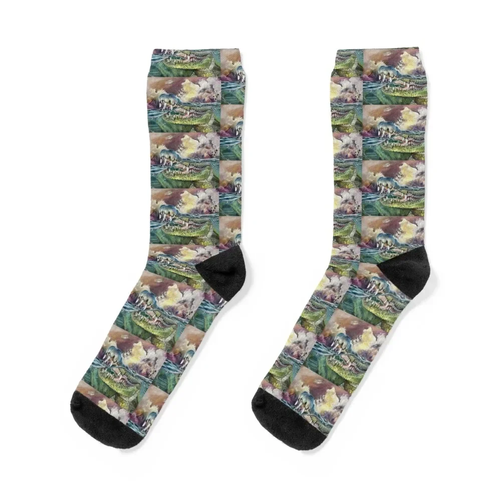 

Sobek Socks cute christmas gifts Men's Socks Women's