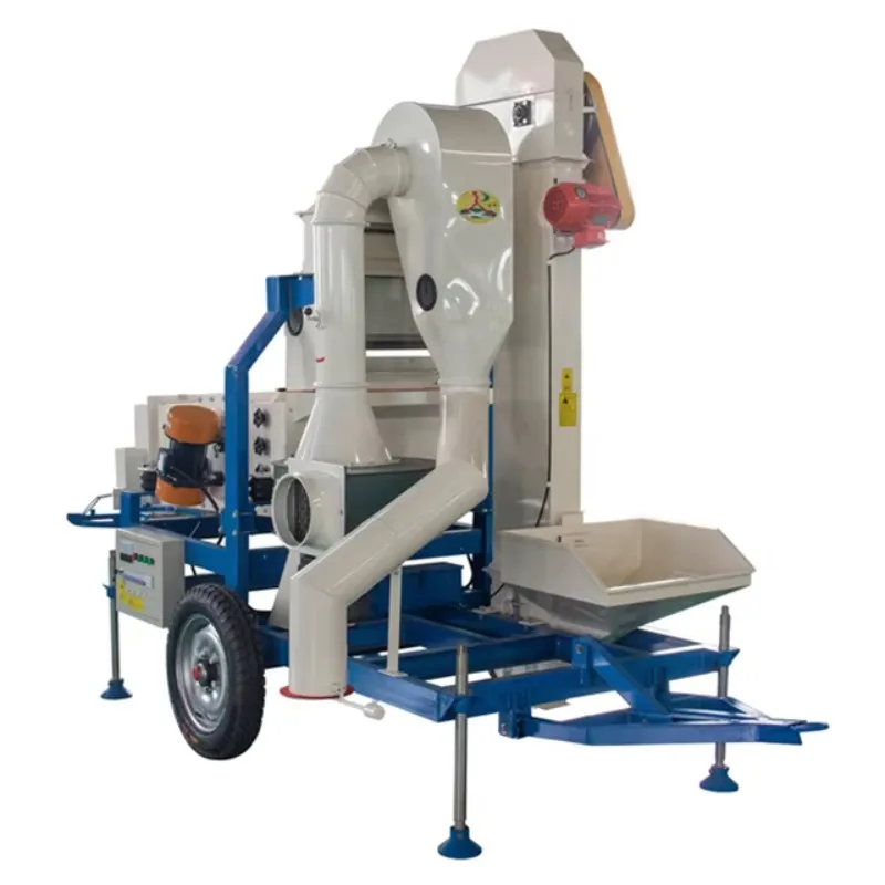 Coffee Beans Soy Maize Sesame Seed Cleaner Grader Paddy Chia Seed Cleaning Machine