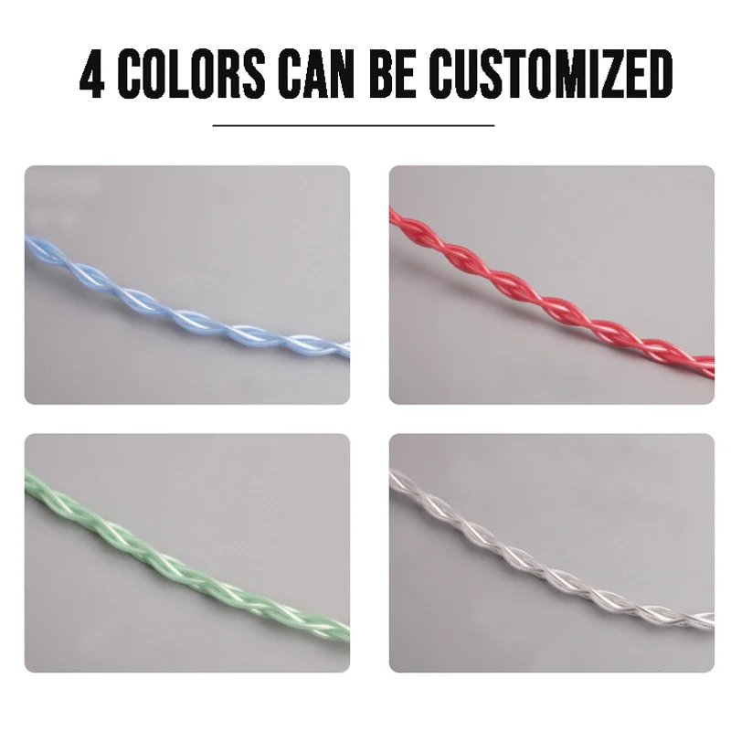 ZEPHONE S1 Oxygen Free Copper Plating 5U Sterling Silver DIY Decoder Cable Accessories, Lightning/Type c/MicroUSB/WM-PORT Plug