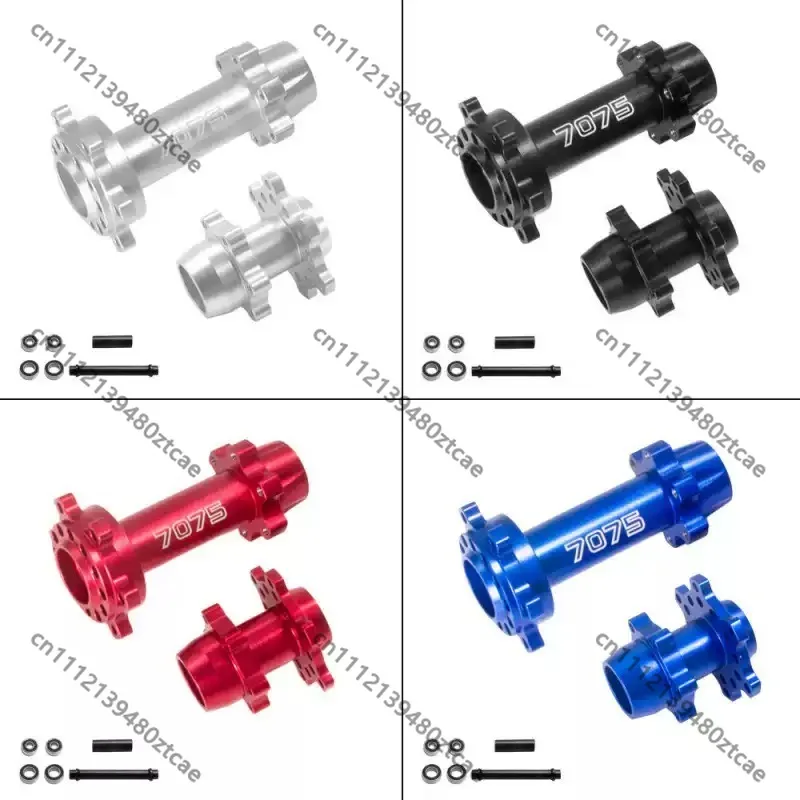 High Strength CNC Machined 7075 Aluminum Wheel Shaft Front Rear Axle Spare Mod Parts For Large Scale Hobby Motorcycle