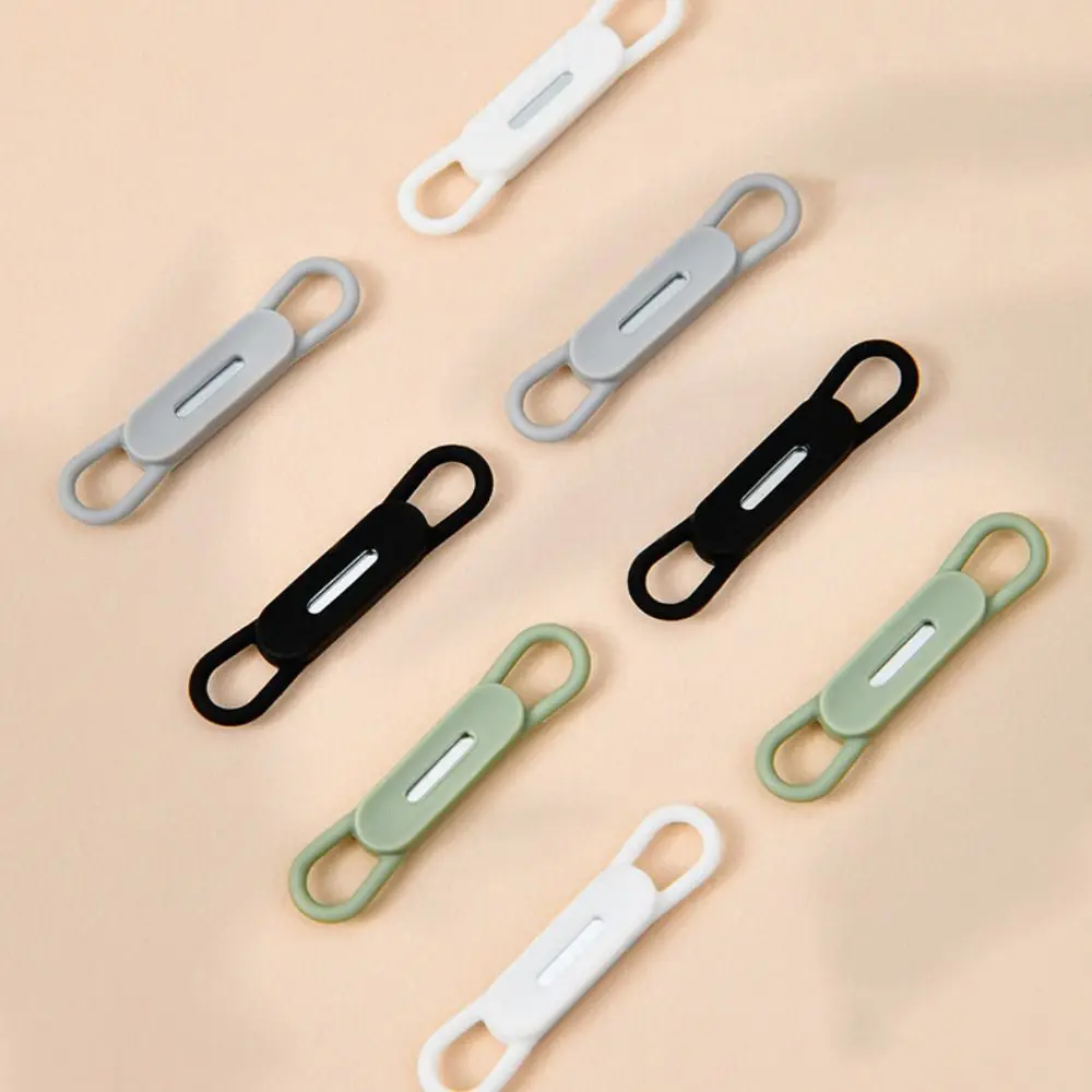 

4pcs/set Easy To Store Magnetic Pen Pencil Holder Light Weight Colorful Elastic Band Pen Holder Vintage Portable