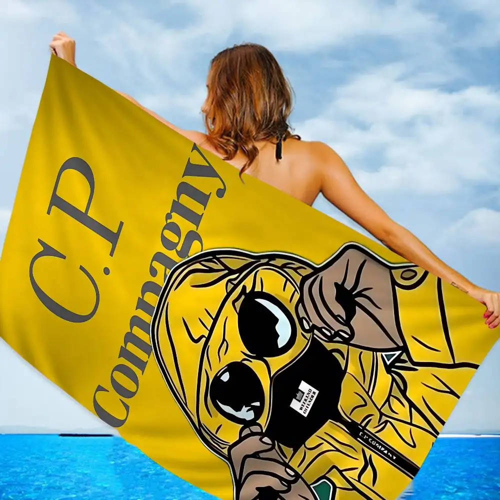 Fashion Brand C P C-Company Luxury Bath Towel Microfiber Soft Water Absorbing Breathable For Girl Kids Decorative Cartoon Towel