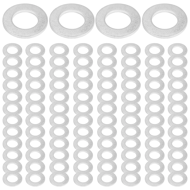 100PCS Oil Drain Plug Gaskets Crush Washers Seals Rings 12Mm Hole For Toyota For Scion For Lexus 90430-12031 9043012031