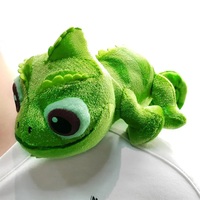 New Pascal Rapunzel Chameleon Plush Dolls 15cm Pascal Stuffed Animals Plush Doll Pascal Rapunzel Shoulder Plush Toys Kids Gifts