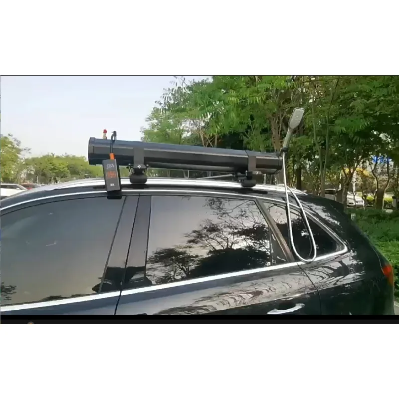 30L UV Resistant Solar Shower Bag Car Roof Camping Water Tank PVC Truck flag holder
