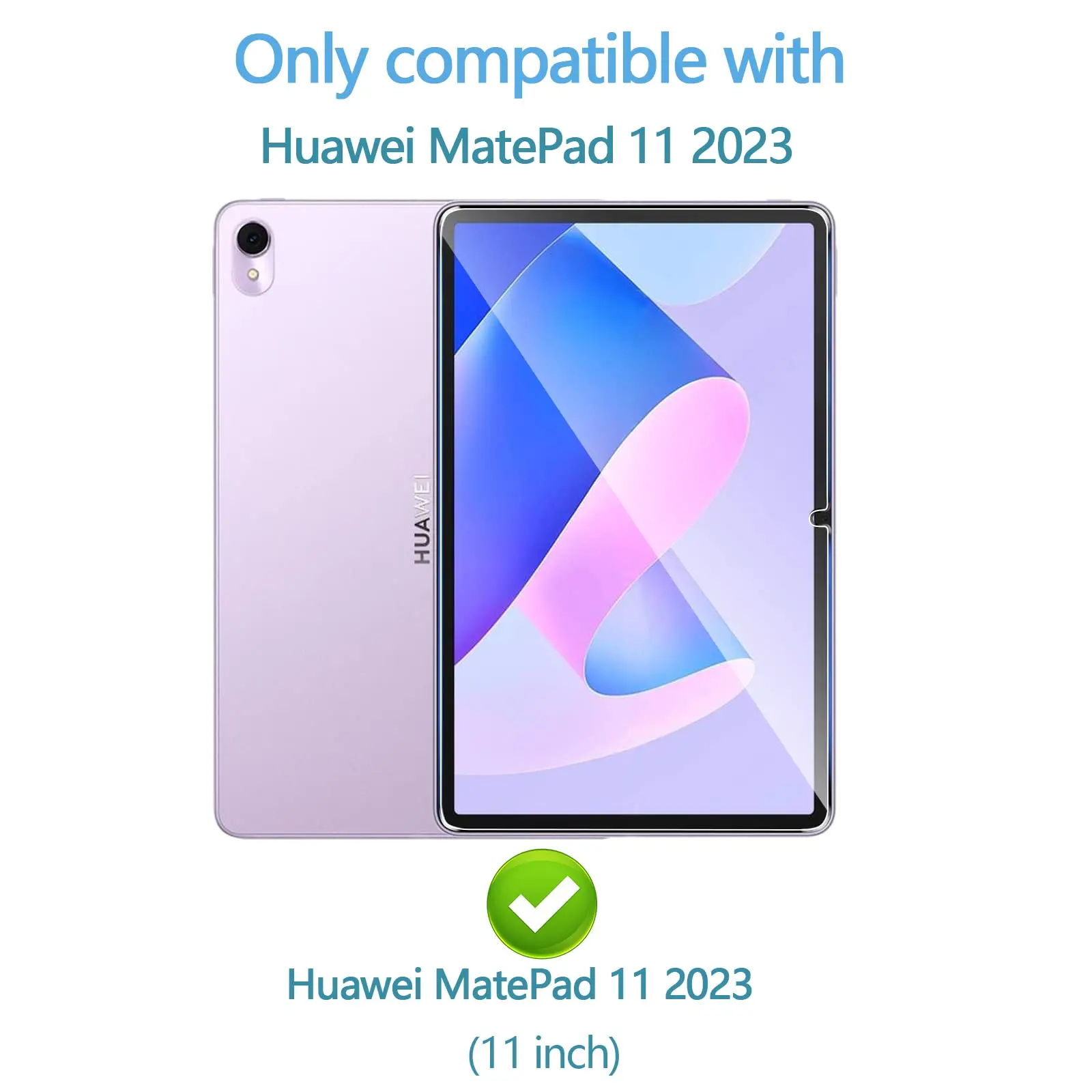 Huawei matepad 11 2023用HDスクリーンプロテクター,傷防止,強化ガラスフィルム,11インチ,9時間の硬度,クリア