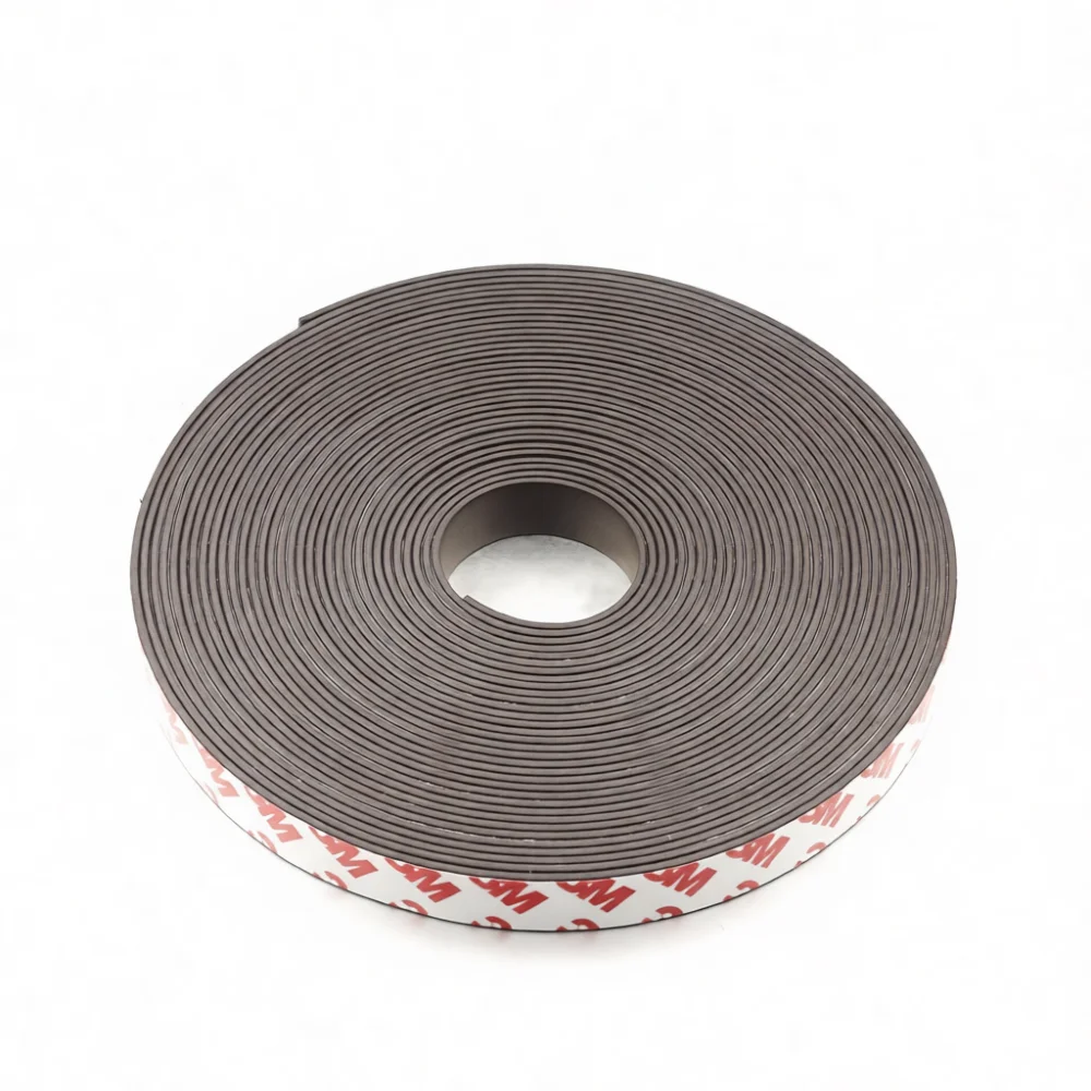 Rubber Magnet Tape Roll Self Adhesive Flexible Magnetic Strip For Fridge Sticker Photo Mounting DIY Crafts Home Decor