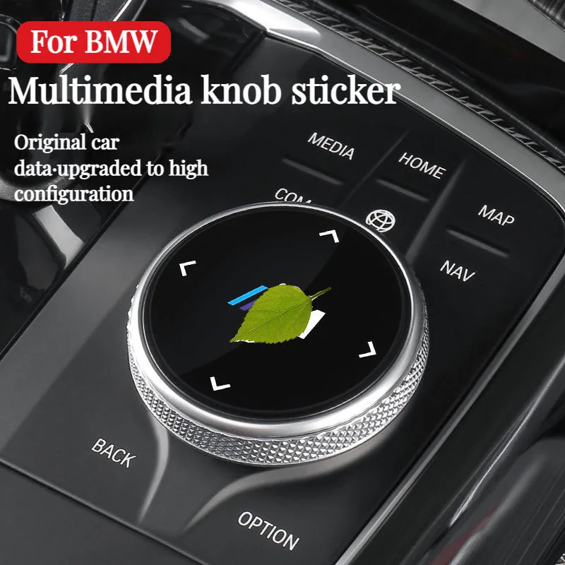 

Car Multimedia Button Cover Trim Knob Sticker For BMW F30 F20 F10 F06 F01 2 3 4 5 6 7 8 Series G20 G30 G11 X3 X4 G01X5 X6 E70 I4