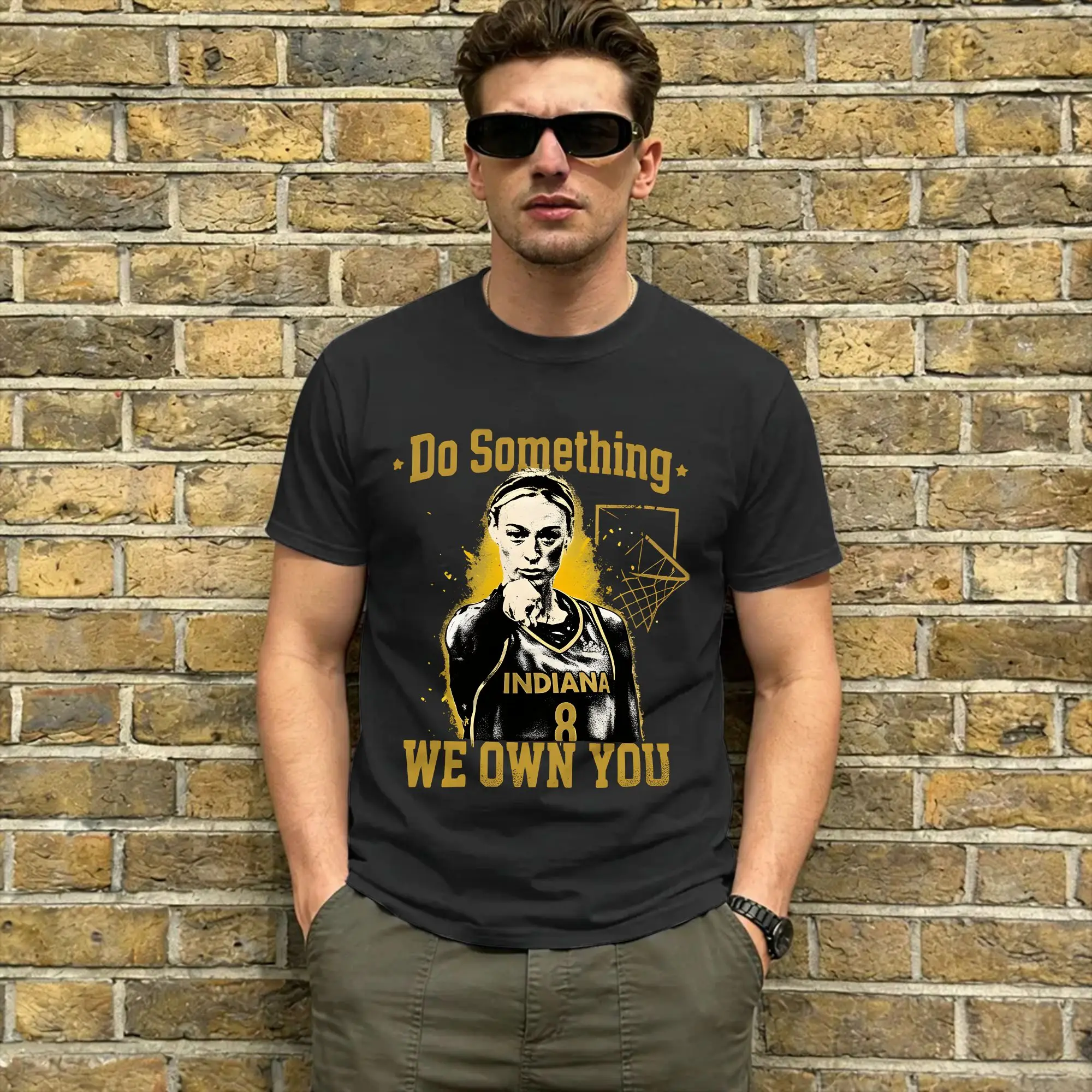 Fun Sophie Cunningham T-Shirts Men Crew Neck Cotton T Shirt Do Something We Own You Short Sleeve Tee Shirt Gift Tops