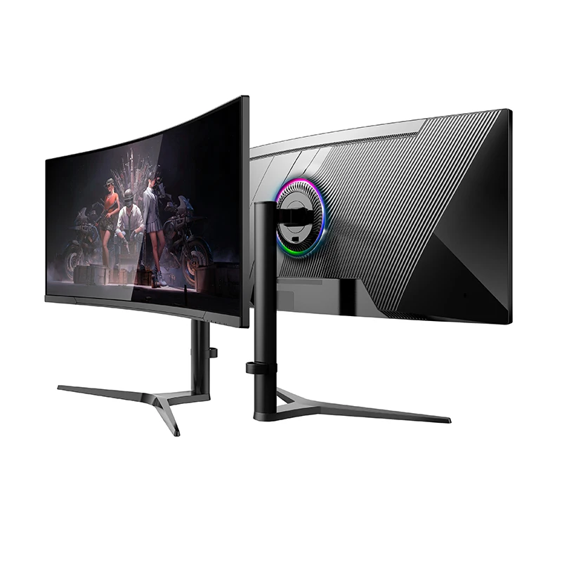 Gaming Monitor 4K 34 Inch Curved Screen Monitor 165 Hz HDR Ultra Wide Game PC Monitor