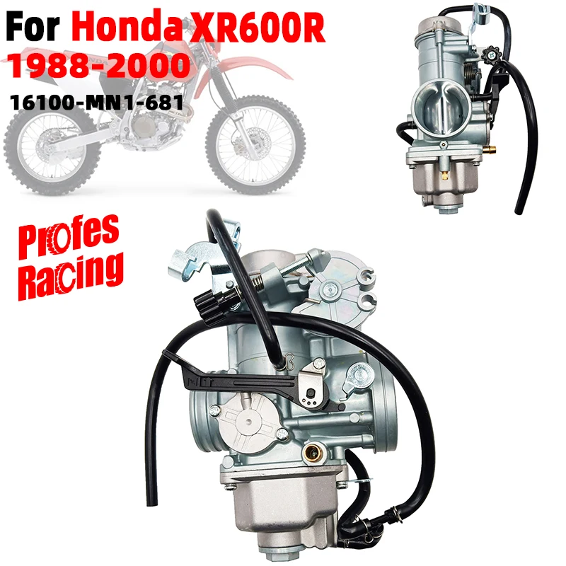 

Carburetor 16100‑MN1‑681 for Honda XR600R 1988-2000 Motorcycle Accessories Round Slide Carbs FOR HONDA New Carburetor