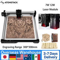 Atomstack Laser Engraver CNC 12W Swift For Wood Metal Glass DIY Supports LightBurn Software WiFi And Hotspot Connection 300x300