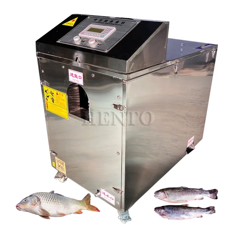 

High Efficiency Durable Tilapia Fish Scaler Gut Cleaner / Fish Killing Machine / Fish Scale Remover