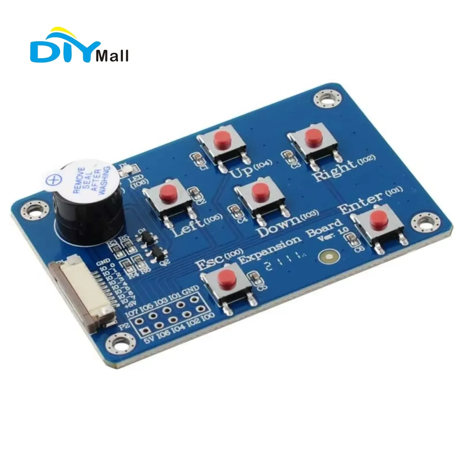 Плата расширения ввода-вывода для 2,4–7,0 дюймов улучшенного HMI Nextion USART интеллектуального модуля ЖК-дисплея с переключателем зуммера