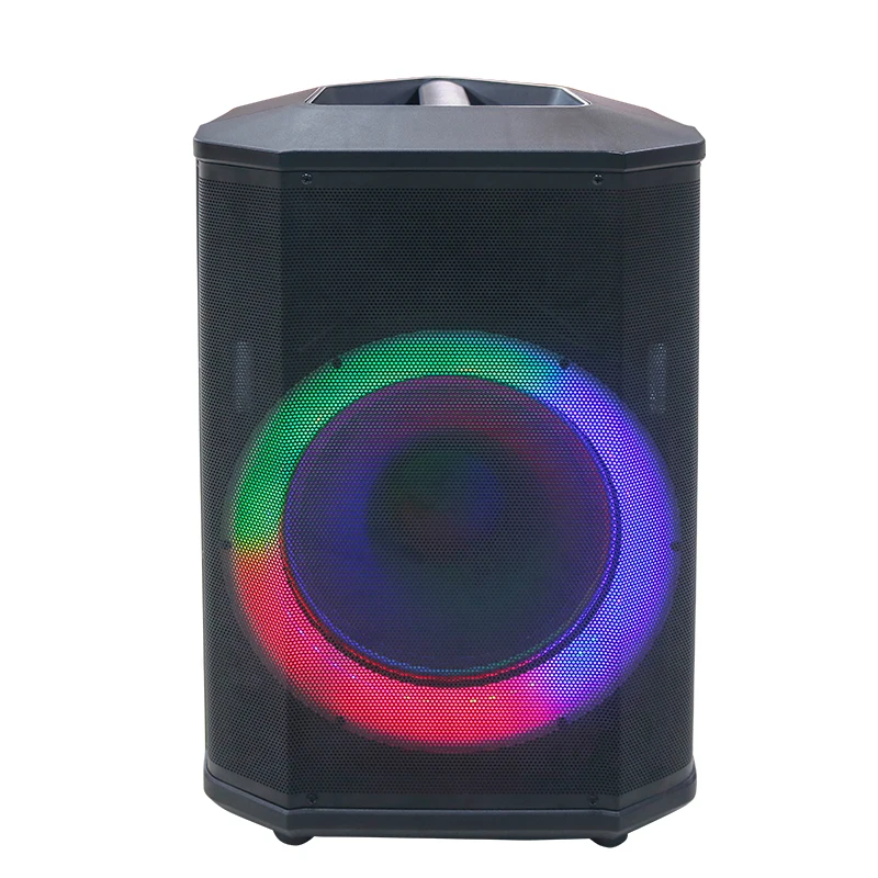 2024 Hot Sale 12 inch Professional Active Powered Speaker With Wireless MIC