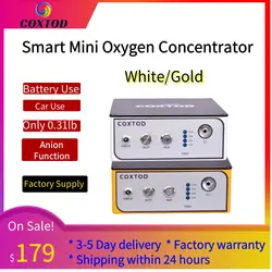 Portable Oxygen Machine Concentrator with Battery Oxygen Generator 24 Hours Continuous Oxygen Making Machine Anion O2 Bar