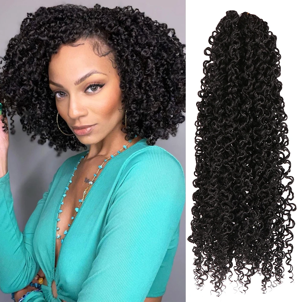 Dansama Synthetic Bohemian Yanky Twist Crochet Hair Bahama Twist Crochet Braids GoGo Curl Wave Senegalese Twist For Black Women