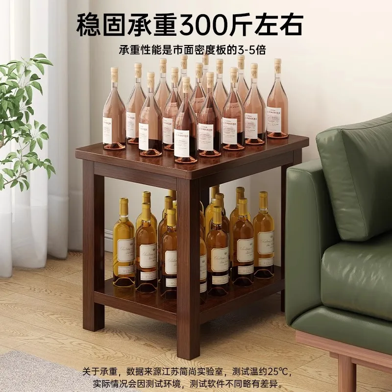 Living room home sofa side table small coffee table simple modern balcony simple square double corner table