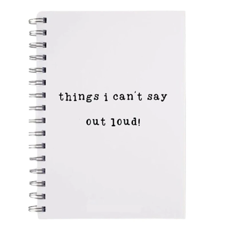 دفتر ملاحظات مضحك مُنسى، هدية دفتر مضحك، مخطط مجلة مضحك، دفتر ملاحظات هدية سانتا لصديق (بدون قلم)