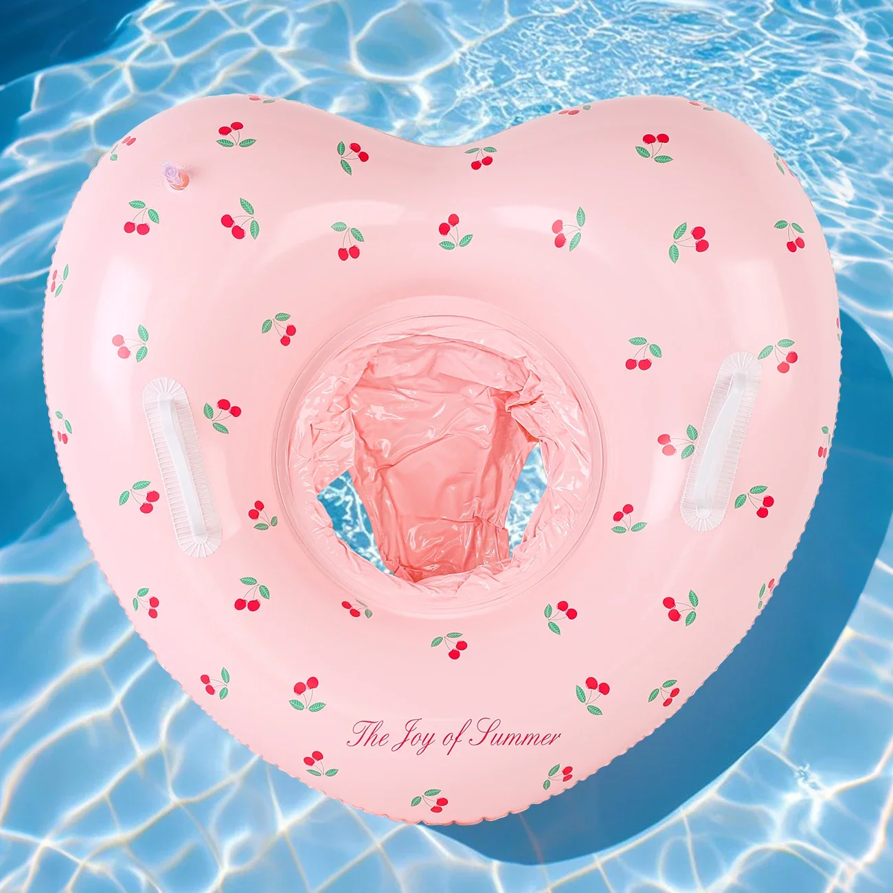 

1PC Inflatable Printed Heart Swim Ring Summer pool floats, Beach and Pool Swim Aid, Beach Toys for Pool Party Baptism Gift box