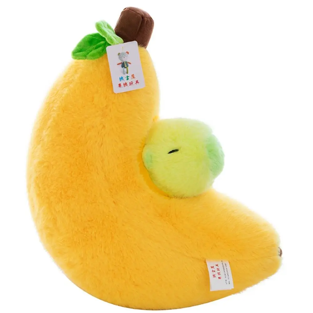 Simulation Banana Capybara Plush Doll Cute Doll Cloth Doll Banana Capibara Doll Cartoon 35cm Capibara Anime Fluffty Toy