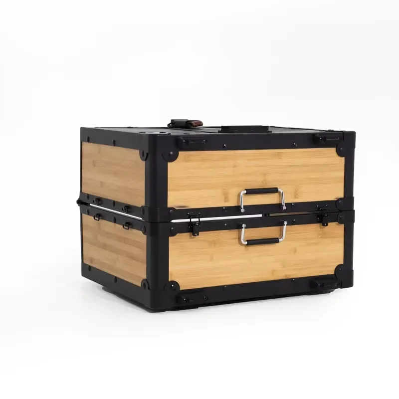 Wild Land Camping Wagon Bamboo/Steel/Aluminum Large Capacity High Load Waterproof Durable Foldable Eco-Friendly Classic