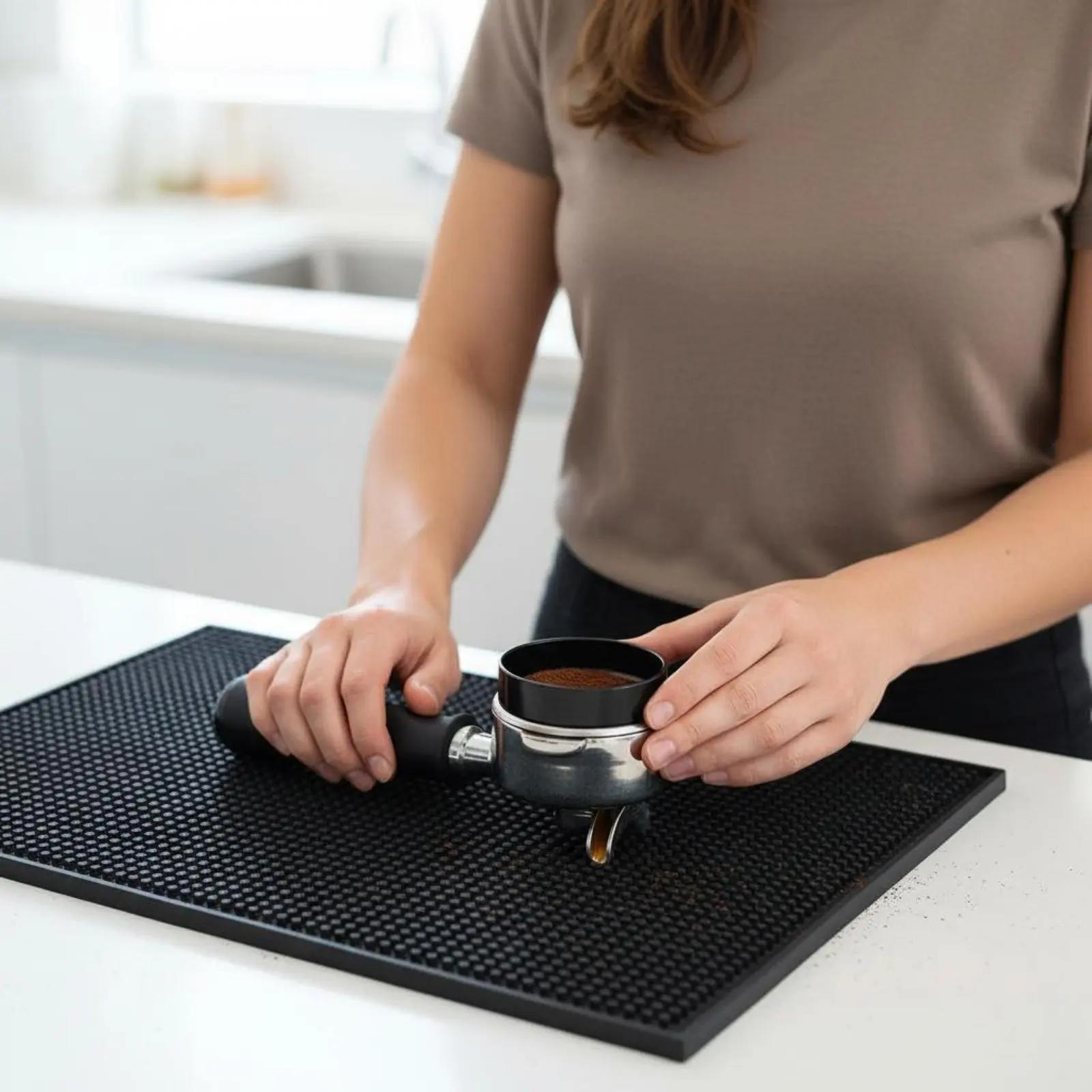 Adhesive Portafilter Collar Reduces Waste Espresso Dosing Collar Coffee Dosing Collar Long-Lasting Coffee Professional Tool