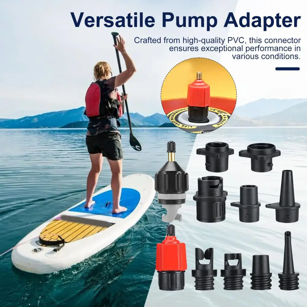 

Pump Adapter for Boats Surfboard Inflation Tool Sup Pump Adapter Kit for Paddle Board Valve Conversion Air Compressor for Boat