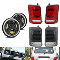 For LADA NIVA 4X4 2121 URBAN Niva 1995 + LED Reverse Brake rear Lights ralay and Headlight Daytime DRL RUNNING LIGHT