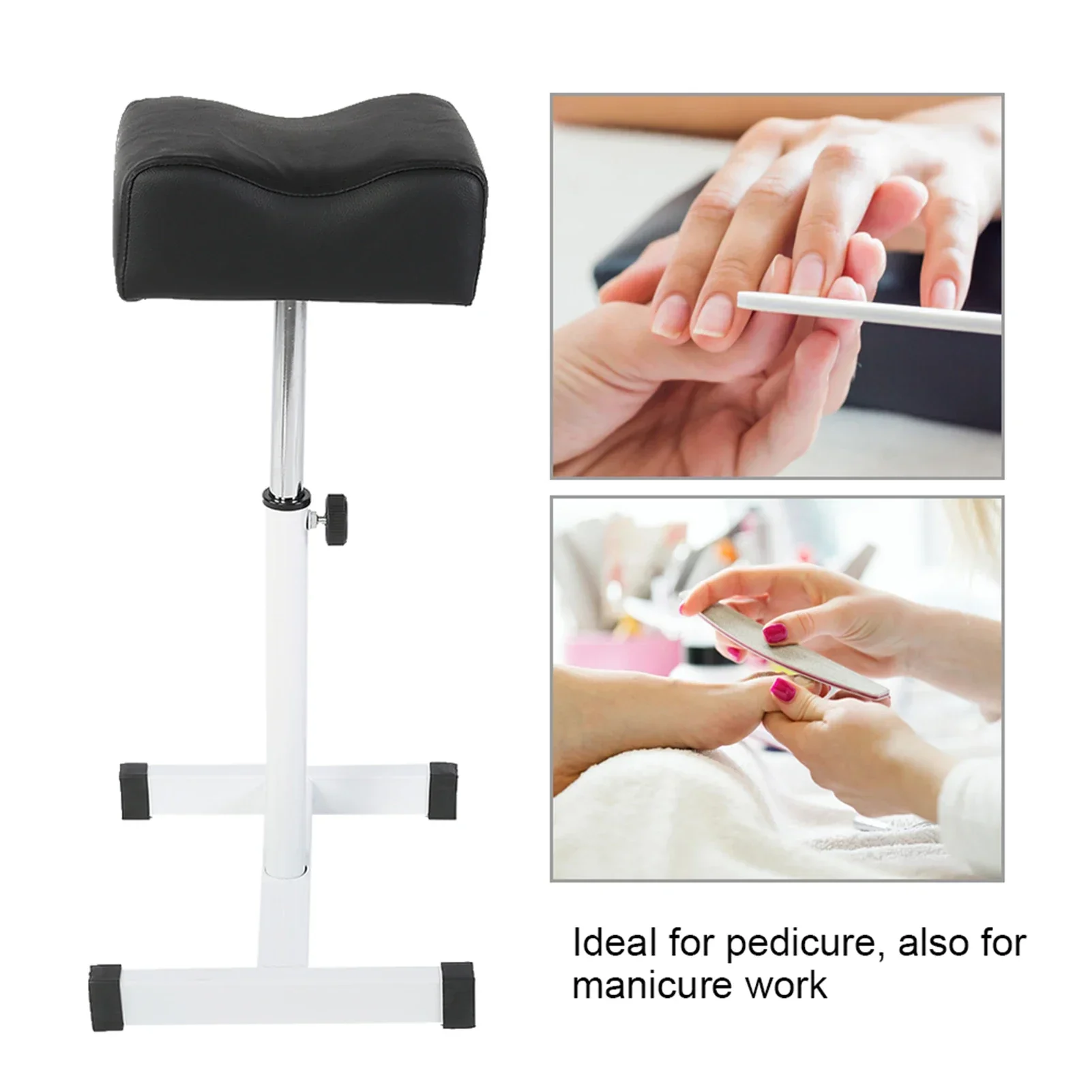 Adjustable Pedicure Nail Footrest Manicure Foot Rest Desk Salon Spa Equipment Nail Footrest Manicure Footrest Pedicure Footrest