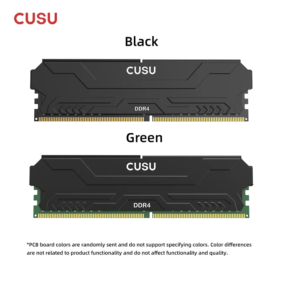 CUSU メモリア Ram DDR4 8 ギガバイト 16 ギガバイト 3200mhz 3600mhz
