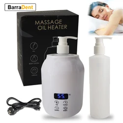 Massage Oil Warmer Bottle Professional Electric Lotion Digital Heater for SPA Automatic Oil Warmer Heated Lotion Cream for Salon