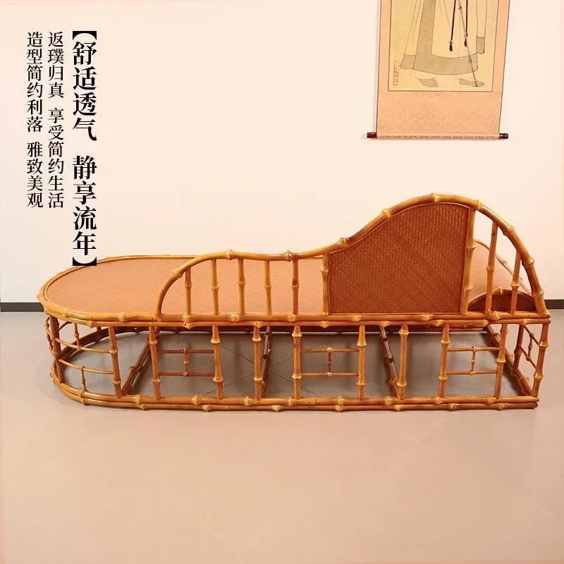 bamboo furniture concubine couch sand bamboo concubine reclining chair sofa chair bed couch living room arhat bed lying
