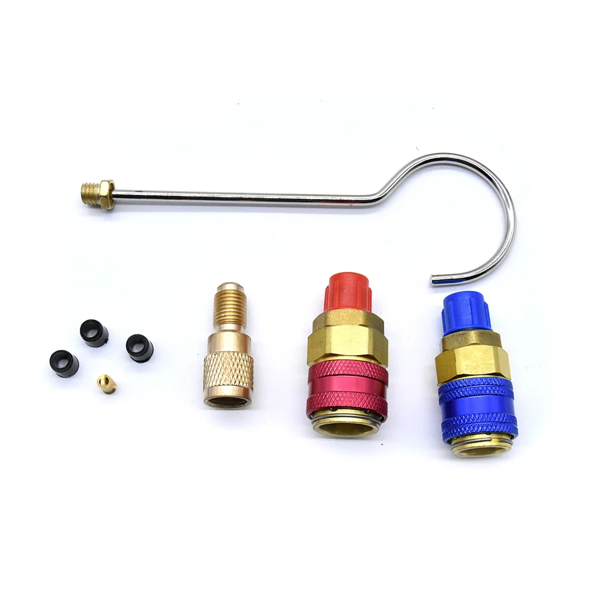 Car HVAC A/C Refrigeration Kit Manifold Gauge Set Auto Refrigerant H/L Quick Coupler Manifold Gauge Tool Set for R22 R12 R134A