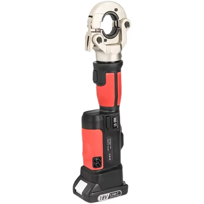 

LS300 portable rechargeable hydraulic pliers electric cable terminals pressed pliers 16-300mm copper and aluminum pressing tool