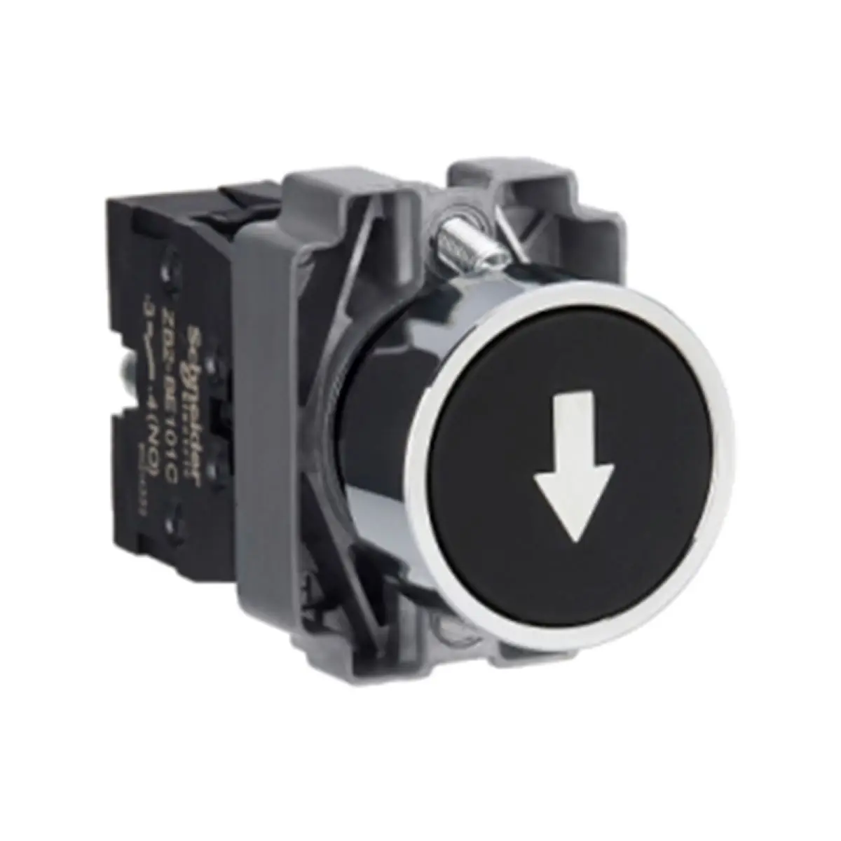

XB2B flat head button with functional symbol XB2BA3351C XB2BA3351 = ZB2BZ101C + ZB2BA335C
