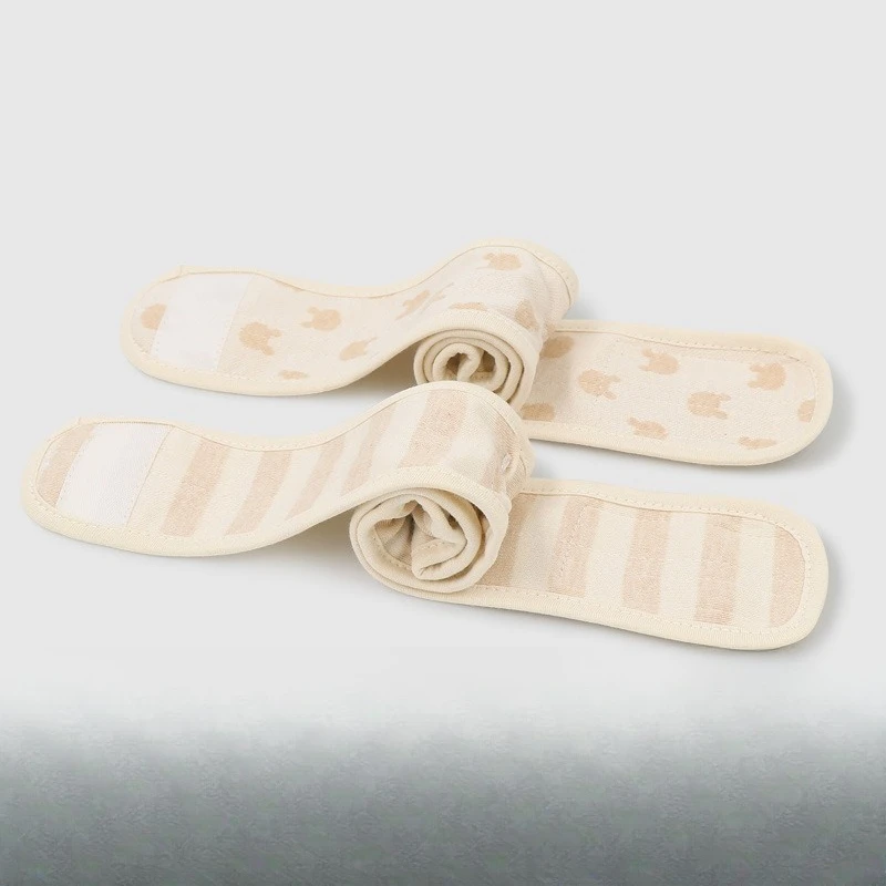 Baby Diaper Strap Fixing Elastic Baby Newborn Diaper Buckle Strap Colored Cotton Adjustable Pure Cotton