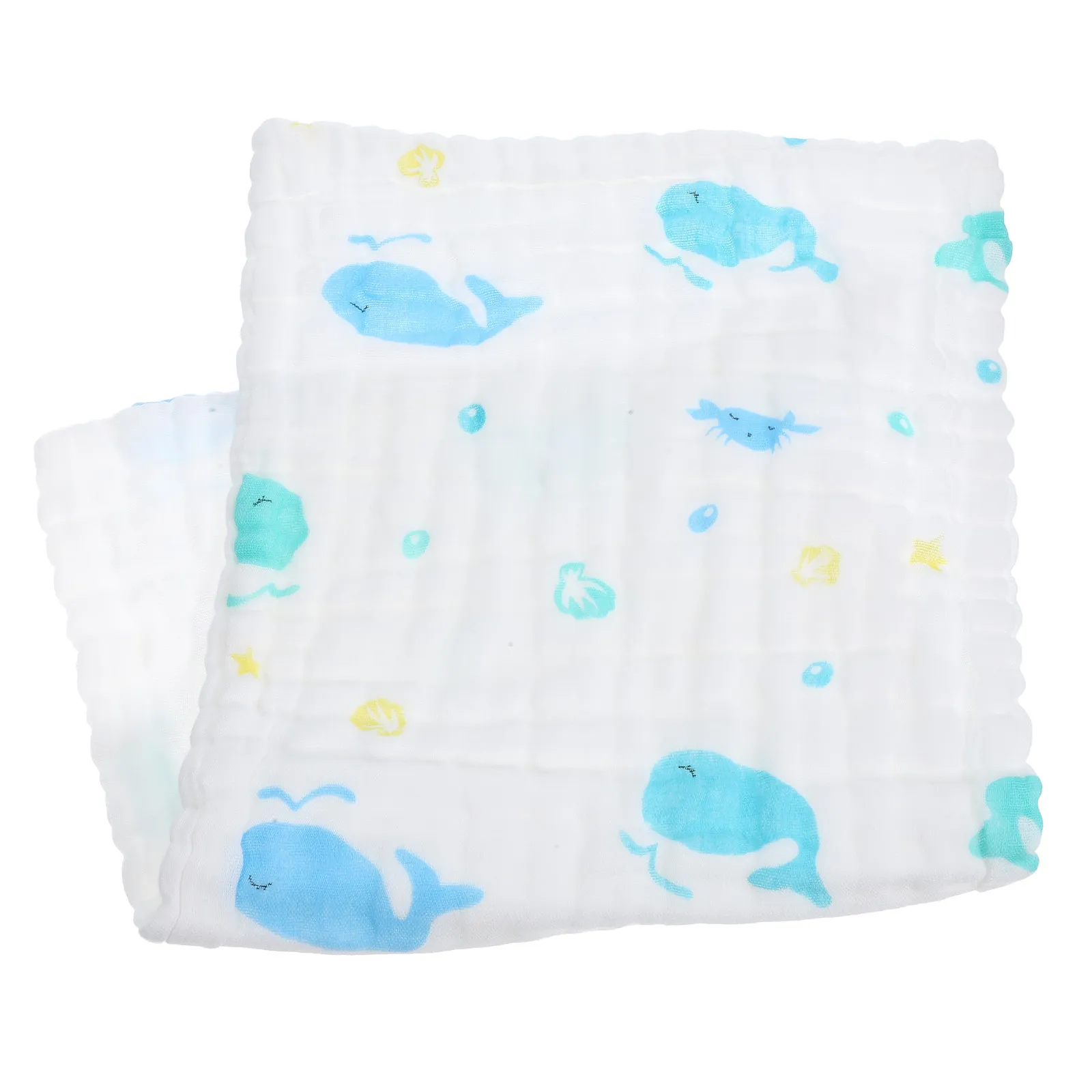 

8 штук детских хлопковых полотенец с милыми мультяшными рисунками, дышащие салфетки для отрыжки, многоразовые детские салфетки, незаменимые вещи для новорожденных