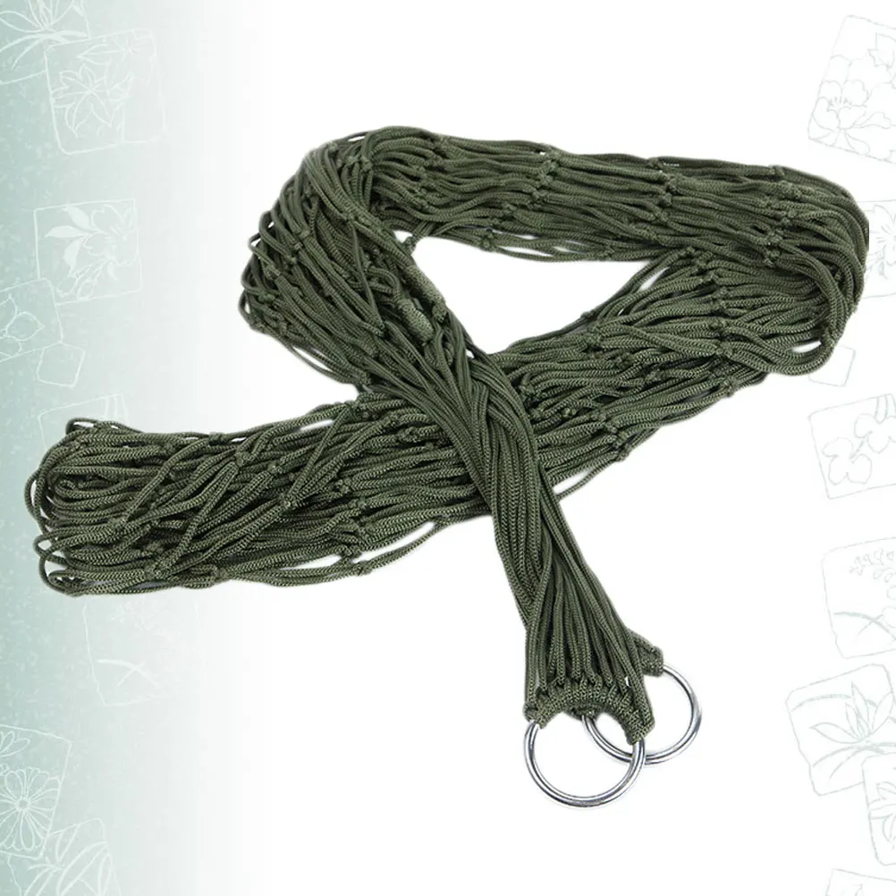 

Military Green Hammock Strap Camping Hanging Chair Swing Outdoor Tent Individual