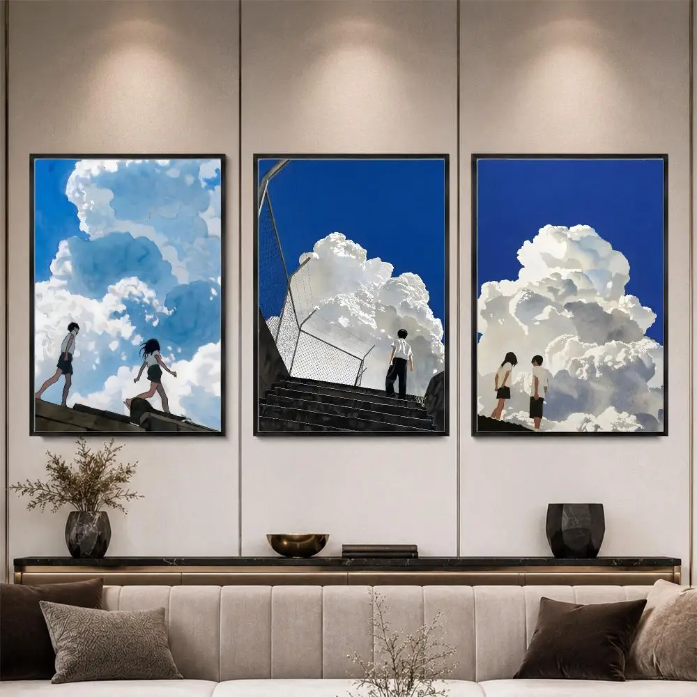 Artist Seong Ryul Watercolor Nostalgia Poster HD PP Waterproof Eco-Friendly For Kitchen Bathroom Wall Art Bedroom Home Decor