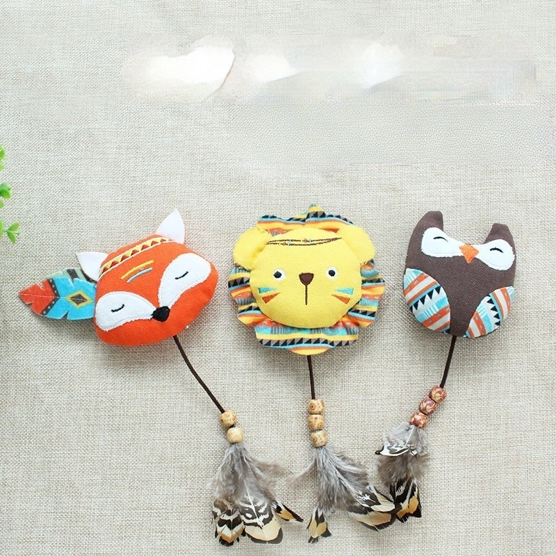 

New Hot Interactive Movement Cat Toys Cartoon Funny Plush Pet Products Self-Relief Molar Bite-Resistant Ropes Wholesale for Dogs