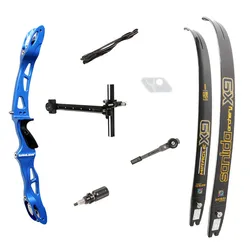 Sanlida Miracle X9 Bow Kit Target Archery Complete ILF Recurve Bow 25