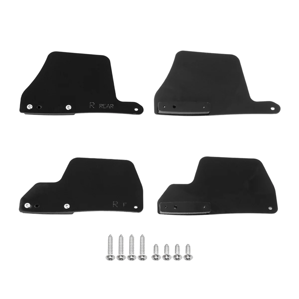 Front Rear Mud Flaps Fender Kit for 1/6 Traxxas XRT (78086-4) and 1/5 X-MAXX (77086-4) RC Mudguards Fender Upgrade Parts