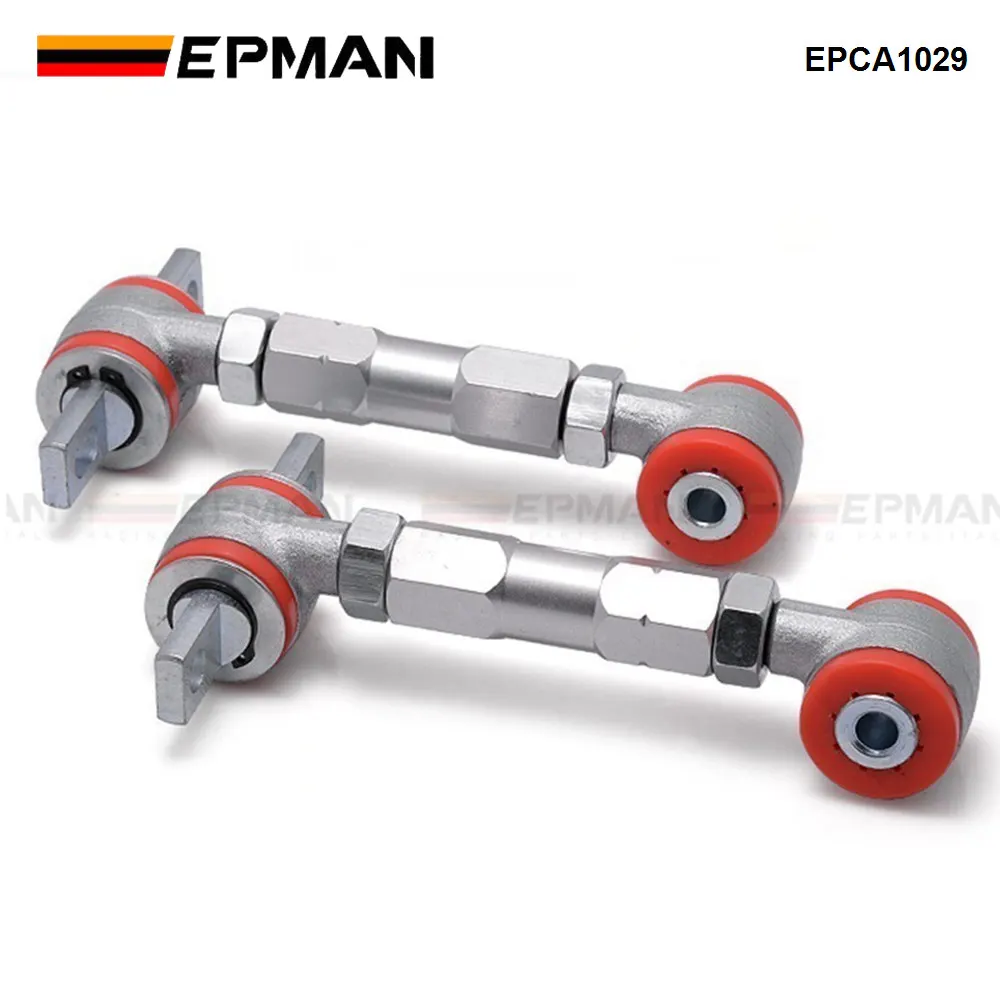 EPMAN New High Quality RACING REAR ADJUSTABLE CAMBER ARMS KIT For 88-01 Honda CIVIC EPCA1029