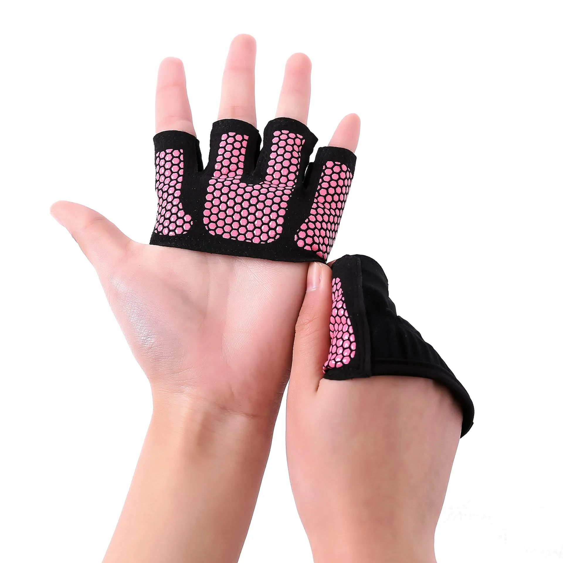 

WorthWhile Gym Fitness Half Finger Gloves Men Women for Crossfit Workout Glove Power Weight Lifting Bodybuilding Hand Protector